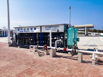 某油庫油氣回收裝置